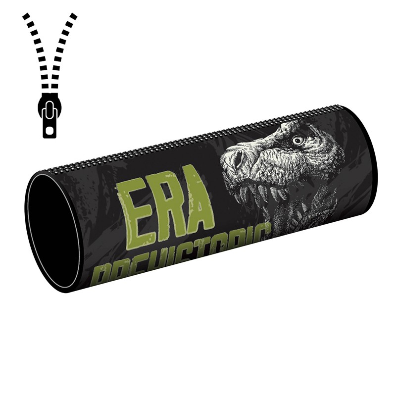 Penar borseta, imprimeu DINO, design atractiv, poliester, 21.5x7.3x7.3 cm - imagine 3